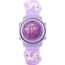 Kids Watches Girl Watches Ages 3-12 Sports Waterproof 3D Cute Cartoon Digital 7 Color Lights Wrist Watch for Kids