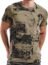 KLIEGOU Mens Hipster Hip-Hop Premiun Tees - Latest Fashion Print T-Shirts Yellow-Green L