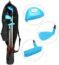KONDAY Kids Golf Clubs Set Children Golf Set Yard Sports Tools Three Clubs with Carry Bag and Soft Balls (Blue)