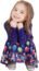 LaBeca Girls Party Casual Printed Twirly Sleeveless Dress Dreamy Unicorn L
