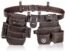 LAUTUS Oiled Tanned Rig Tool Belt/Pouch/Bag, Carpenter, Construction, Framers, Handyman, Electrician