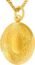 LIFETIME JEWELRY Antique Heart Locket Necklace That Holds Pictures 24k Gold Plated (Big Gold Locket with Chain)
