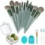 Makeup Brushes 22 Pcs Makeup Kit,Foundation Brush Eyeshadow Brush Make up Brushes Set (Green, 22 Piece Set)