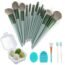Makeup Brushes 22 Pcs Makeup Kit,Foundation Brush Eyeshadow Brush Make up Brushes Set (Green, 22 Piece Set)
