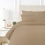 Mayfair Linen Cal King/King Duvet Cover, 800 Thread Count Sateen 3 Pc Egyptian Cotton Duvet Cover Set, 100% Pure Cotton Comforter Cover, 2 Pillow Shams, Zipper Closure, 7 Corner Ties - (White)
