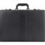 Solo Grand Central Attaché Briefcase with Combination Locks, Black