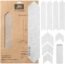 Namey Bike Frame Protection Tape, Transparent Bicycle Frame Tape Guard, Clear Protective Stickers Set for Bicycle Mountain Bike Road Bike Off-Road (Transparent)