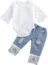 Newborn Baby Girl Clothes Outfits Infant Hooded Sweatshirt Pants Headband Toddler Girl Clothing Set Peach