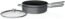 Ninja C53300 Foodi NeverStick Premium 3-Piece Cookware Set with Glass Lid, Anti-Scratch Nest System, Hard-Anodized, Nonstick, Durable & Oven Safe to 500°F, Slate Grey