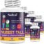 NuBest Tall - Powerful Formula for Strong Bones, Immunity, Wellness & Healthy Development with Calcium, Collagen & Herbs - for Children (5+) & Teens Who Don’t Drink Milk Daily - 60 Capsules (1 Pack)