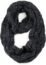 Infinity Scarf - Black (Confetti)