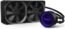 NZXT Kraken X53 240mm - RL-KRX53-01 - AIO RGB CPU Liquid Cooler - Rotating Infinity Mirror Design - Improved Pump-Powered By CAM V4-RGB Connector-Aer P 120mm Radiator Fans (2 Included), Black, X Gen 3