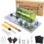 OAIEGSD Glass Cutter, Premium Glass Cutter Tool 2mm-20mm, Pencil Style Oil Feed Carbide Tip, Glass Cutting Tool for Glass Cutting/Mirror/Stained Glass with 2 Extra Heads and a Screwdriver