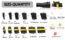 OCR 240Pcs Car Wire Connector Plug Kit, Waterproof Motorcycle Automotive Electrical Connectors Terminal Plug, 1 2 3 4 5 6 Pin Car Spark Plug Connector with Fuses Kit for Car, Motorcycle, Truck, Boat