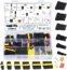 OCR 240Pcs Car Wire Connector Plug Kit, Waterproof Motorcycle Automotive Electrical Connectors Terminal Plug, 1 2 3 4 5 6 Pin Car Spark Plug Connector with Fuses Kit for Car, Motorcycle, Truck, Boat