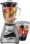 Oster Core 16-Speed Blender with Glass Jar, Black, 006878. Brushed Chrome