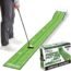 PERFECT PRACTICE Putting Green - Indoor Golf Putting Mat with 1 Hole Training for Mini Games & Practicing at Home or in The Office - Gifts for Golfers - Compact Edition﻿