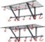 PLKOW Garage Wall Shelving 2-Pack Includes Bike Hooks, Wall Shelves Garage Organizer with Vertical Bike Hanger, Powder Coated Steel (2-Pack)