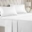 Queen Size Sheet Set - Breathable & Cooling Sheets - Hotel Luxury Bed Sheets - Extra Soft - Deep Pockets - Easy Fit - 4 Piece Set - Wrinkle Free - Comfy – Dark Grey Bed Sheets - Queens Sheets – 4 PC