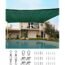 Quictent 185G HDPE Rectangle Sun Shade Sail Canopy 98% UV Block Outdoor Patio Garden with Hardware Kit (26 x 20 ft, Brown)