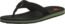 Quiksilver mens Carver Suede 3 Point Flip Flop Athletic Sandal, Demitasse Solid, 11 US