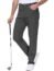 Rdruko Men's Stretch Golf Pants Quick Dry Lightweight Casual Dress Pants with Pockets(Black,US 40)