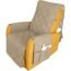 Recliner Chair Covers Waterproof with Anti-Skip Furniture Protector Sofa Slipcover for Children, Sofa Covers for Dogs (Peacockblue, 23'')