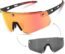 ROCKBROS Polarized Sunglasses Cycling Sunglasses for Men Women UV 400 Protection Polarized Sports Sunglasses for Biking Driving Running Fishing Golf