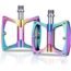 ROCKBROS Mountain Bike Pedals MTB Pedals Bicycle Flat Pedals Aluminum 9/16