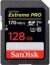 SanDisk 128GB Extreme PRO SDXC UHS-I Card - C10, U3, V30, 4K UHD, SD Card - SDSDXXY-128G-GN4IN