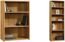 Sauder Beginnings 3-Shelf Bookcase, Highland Oak finish