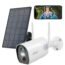 ieGeek Wireless Security Camera Outdoor, 2K 3MP Battery Powered Camera，Battery Operated WiFi Security Camera with Spotlight&Siren Alarm,2-Way Audio,Color Night Vision,AI Motion Detection
