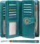 SENDEFN Wallets for Women Leather Credit Card Holder with RFID Blocking Large Capacity Wristlet