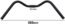 SENQI Bike Fixed Gear Handlebar Road Bike Bicycle Handlebars 560X25.4mm Black