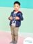 Simple Joys by Carter's Toddler Boys' Long-Sleeve Shirt, Pack of 3, Yellow/Grey/White, Stripe, 5T