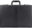 Solo Grand Central Attaché Briefcase with Combination Locks, Black