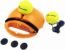 4 Packs Tennis Training Ball with String Tennis Trainer Balls Self Practice Trainer Tool Tennis Ball Training Equipment for Tennis Trainer Practice Exercise