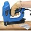 Stapler Gun & Brad Nailer 2-in-1 Kit with 300pcs Staples and 100pcs Brad Nails, Professional Electric Nail Gun for Home Improvement, Woodworking, Upholstery Installation, Molding, Picture Framing