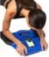 StealthGO + Portable Plank Board Core Trainer - Take Anywhere - Get Strong Sexy Abs and Lean Core Playing Games On Your Phone; Free iOS/Android App; 4 Free Mobile Games Included; Assembles in Seconds For Easy Travel; Dynamic Abs & Core Training; Only 3 Minutes a Day (Blue)