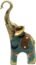 SUGUTEE Good Luck Large Elephant Statue Decorations for Home, Elephant Figurines Statues Home Decor, Elephant Gifts, Elephant Figurines with Trunk Up ( 2 Pcs Medium )