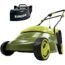 Sun Joe MJ401E-PRO Electric Lawn Mower w/Collapsible Handle, 3-Position Height Control, 10.6-Gallon Bag and Side Discharge Chute, 14