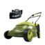 Sun Joe MJ401E-PRO Electric Lawn Mower w/Collapsible Handle, 3-Position Height Control, 10.6-Gallon Bag and Side Discharge Chute, 14
