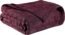 SUPERIOR Full/Queen Blanket 100% Cotton, for All Season, Diamond Design, Chocolate