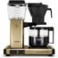 Technivorm Moccamaster 53936 KBGV 10-Cup Coffee Maker Brushed Brass, 40 Ounce, 1.25l