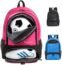 Wolt | Youth Soccer Bag - Soccer Backpack & Bags for Basketball, Volleyball & Football Sports, Includes Separate Cleat Shoe and Ball Compartment, fit to Youth & Adult (Red)
