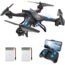 UranHub Drone with Camera for Adults HD 2K Camera Live Video Drone for Beginners w/Gesture Control, Voice Control, Altitude Hold, Headless Mode, Compatible with VR Glasses