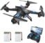 UranHub Drone with Camera for Adults HD 2K Camera Live Video Drone for Beginners w/Gesture Control, Voice Control, Altitude Hold, Headless Mode, Compatible with VR Glasses