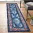 Ankah Vintage Textured Tassel Runner Rug, Washable Multicolor Area Rug, Hand-Made& Reversible for Living Room, Entryway, Hallways, 2' x 5'