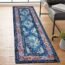 Ankah Vintage Textured Tassel Runner Rug, Washable Multicolor Area Rug, Hand-Made& Reversible for Living Room, Entryway, Hallways, 2' x 5'