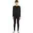 ViCherub Boys Thermal Underwear Set Long Johns for Kids thermals Top & Bottom Knit Base Layer Fleece Lined Winter Warm 2 Sets for Boy
